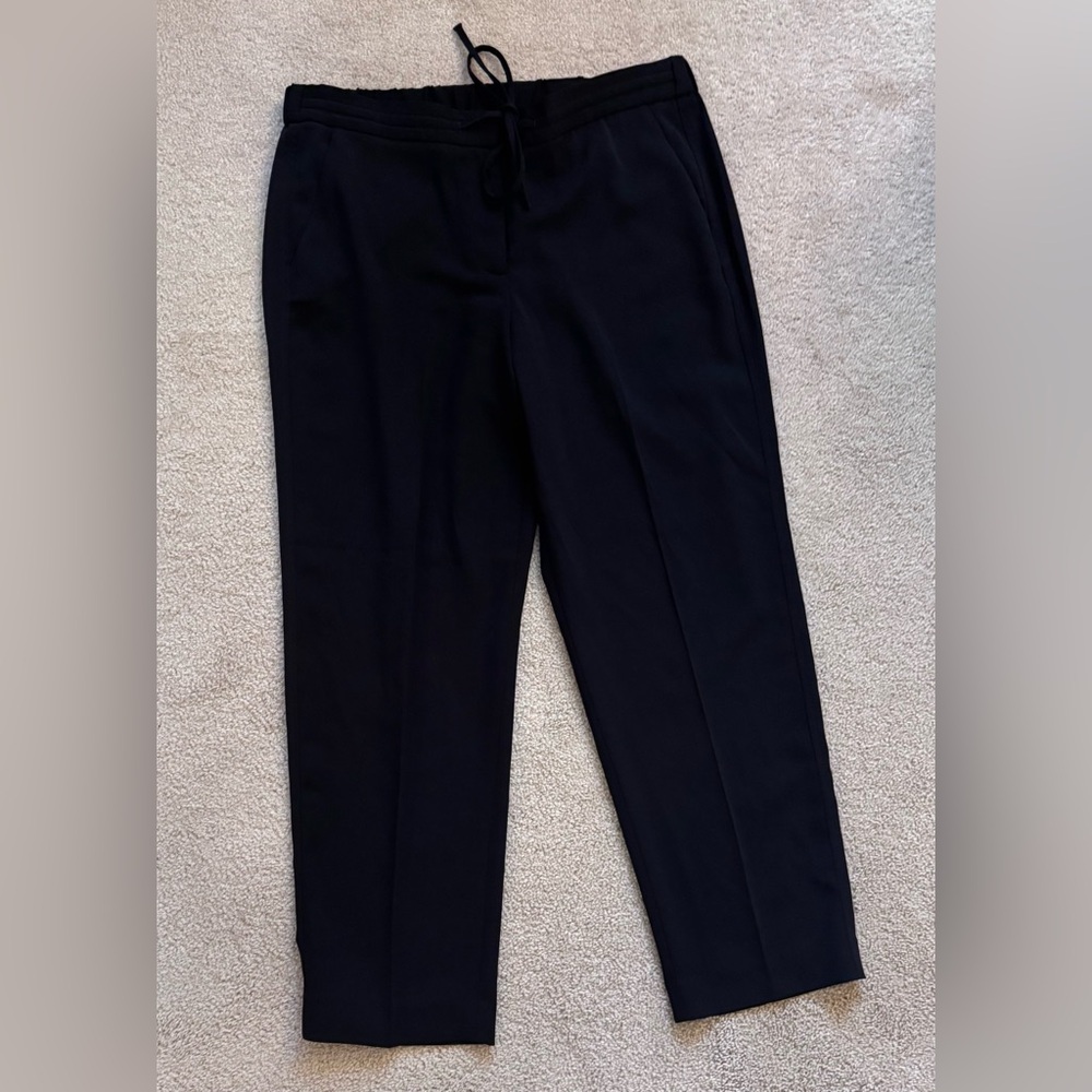 Talbots Women’s Black Tie Front Trousers